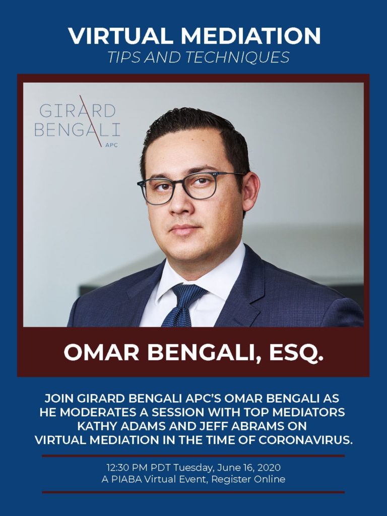 omar bengali los angeles finra employment mediation attorney