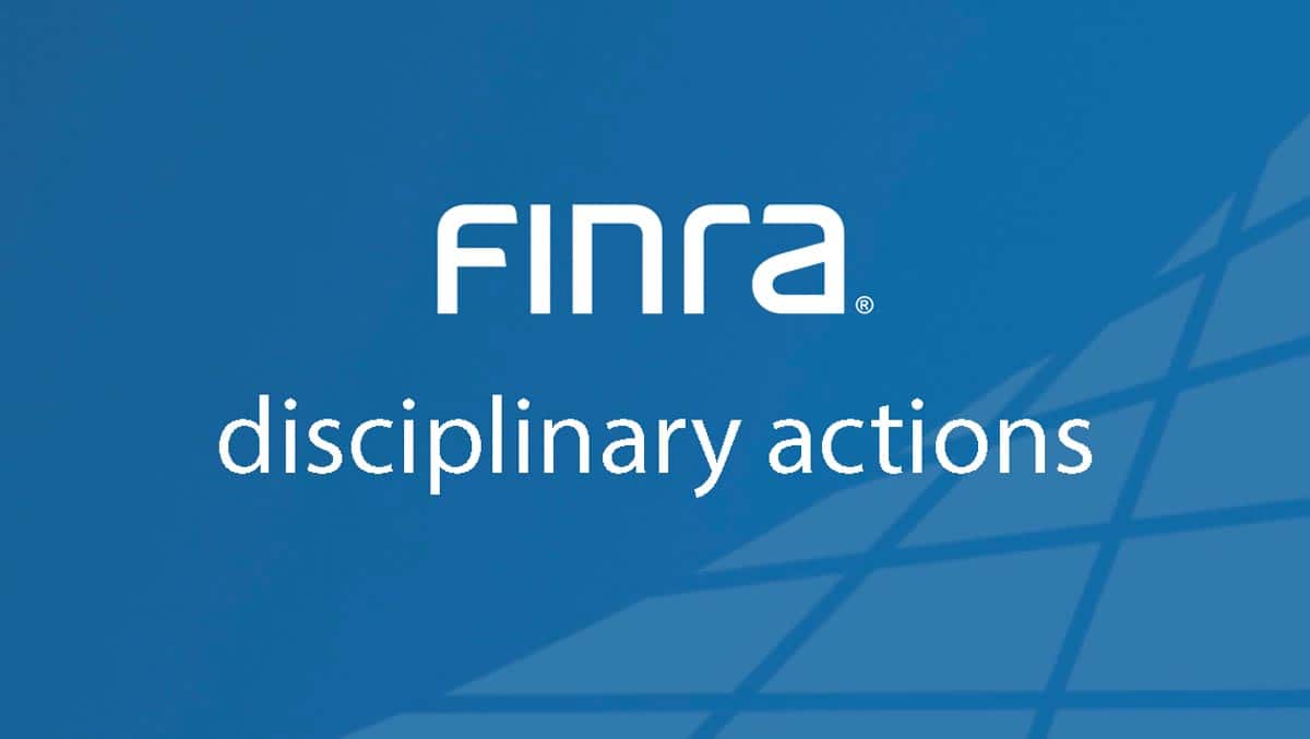 finra disciplinary actions securities fraud lawyer